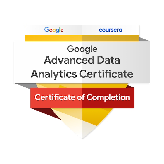 Advanced Data Analytics Certificate